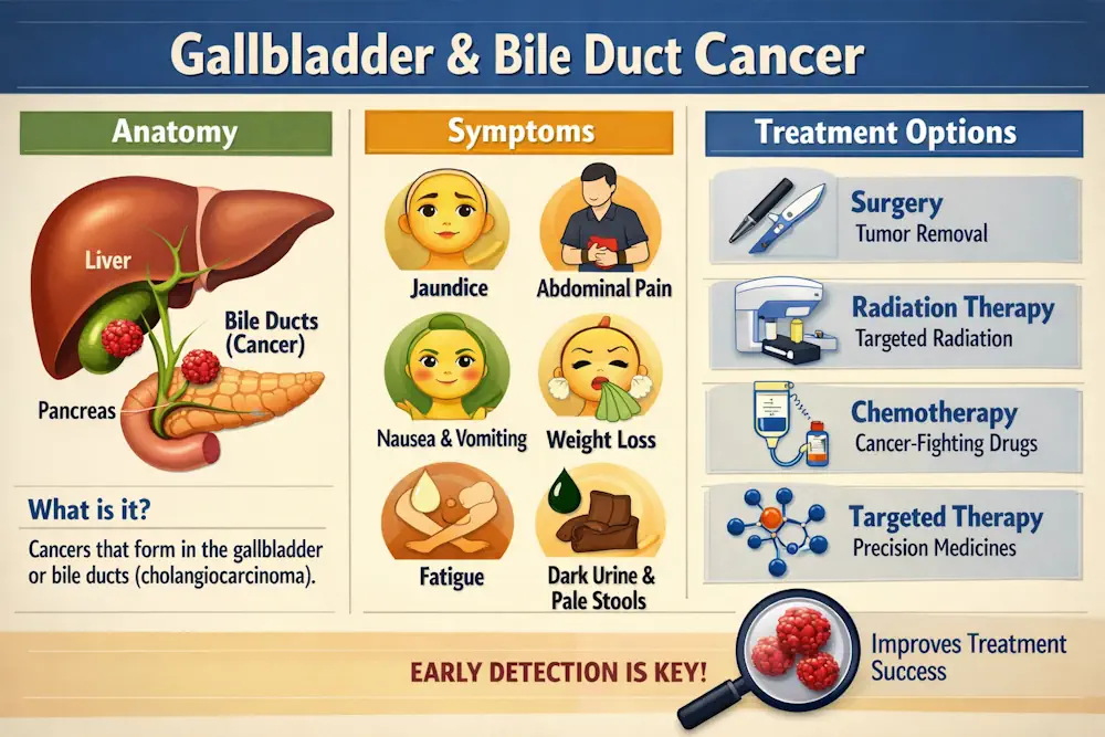 Anatomy of the gallbladder and biliary tree