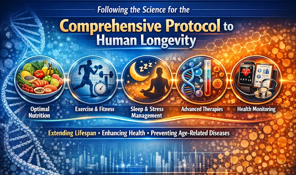 The Comprehensive Protocol to Human Longevity
