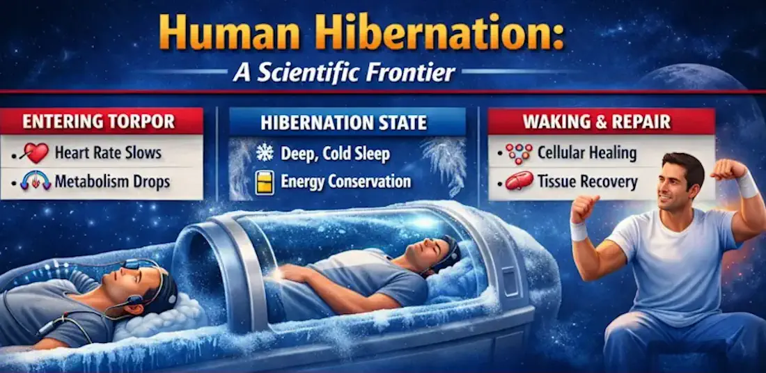 Induced torpor and human hibernation