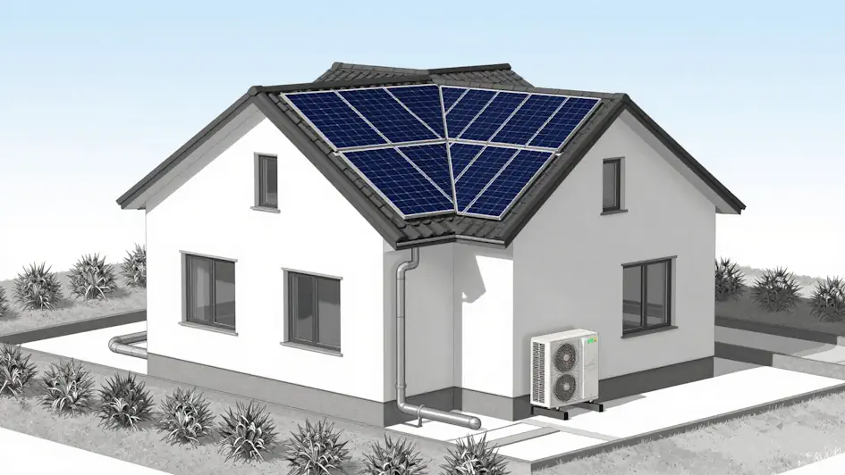 Image of an energy efficient home design