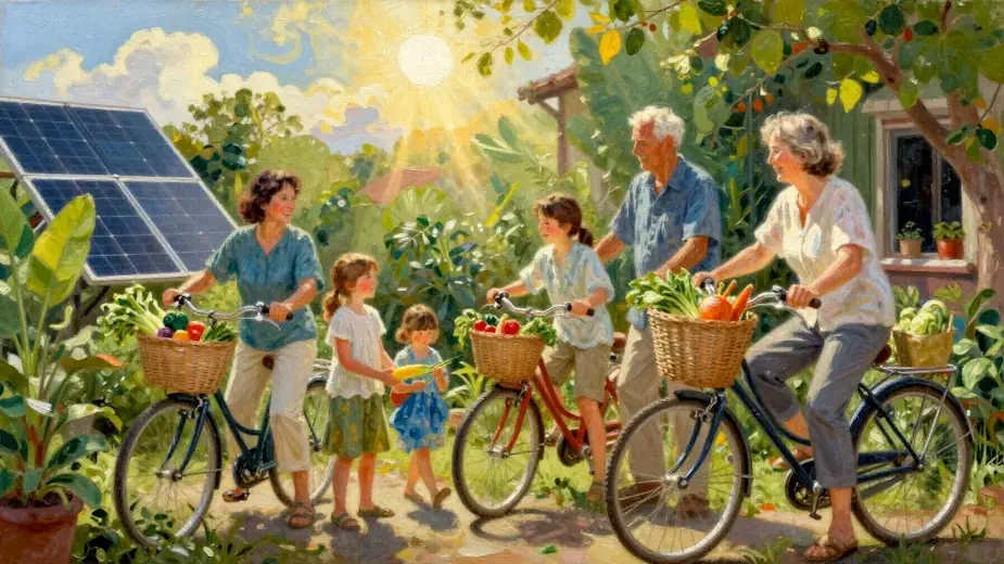 Sustainable living for health and well-being